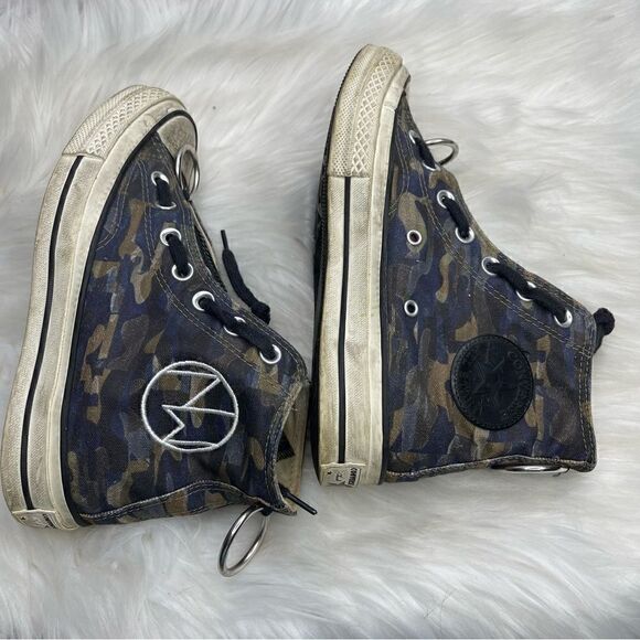 Converse X Undercover Chuck 70 Hi New Warriors Camo Shoe - Picture 7 of 9